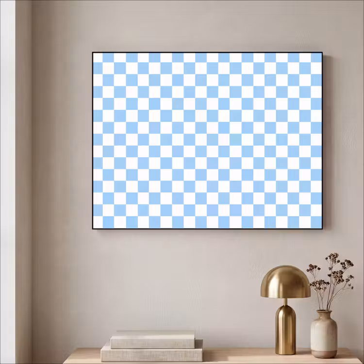 Art Frame - Schaakbord - Klassiek - Blauw — 3