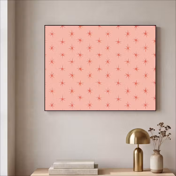 Art Frame - Sterretjes - Patroon - Oranje — 3