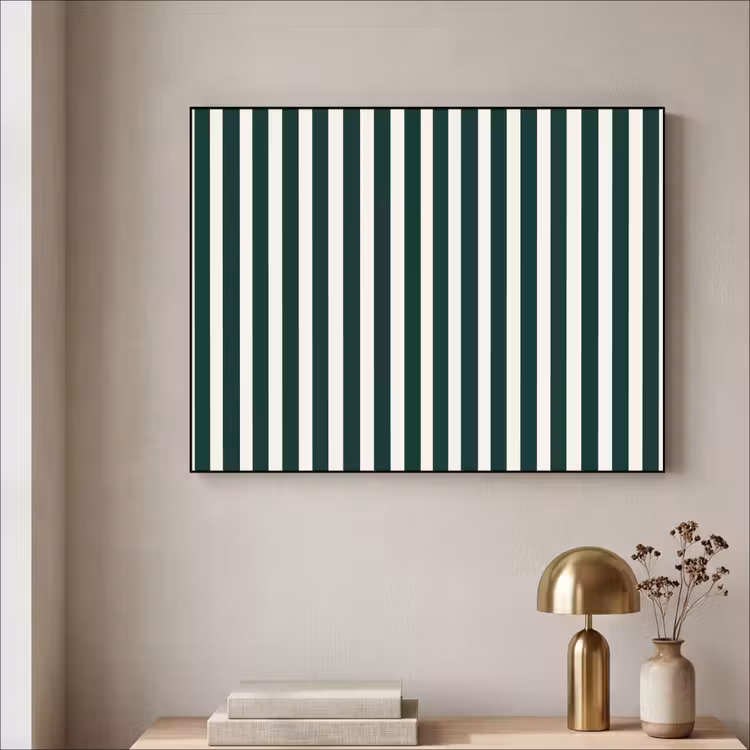 Art Frame - Strepen - Klassiek - Groen — 3