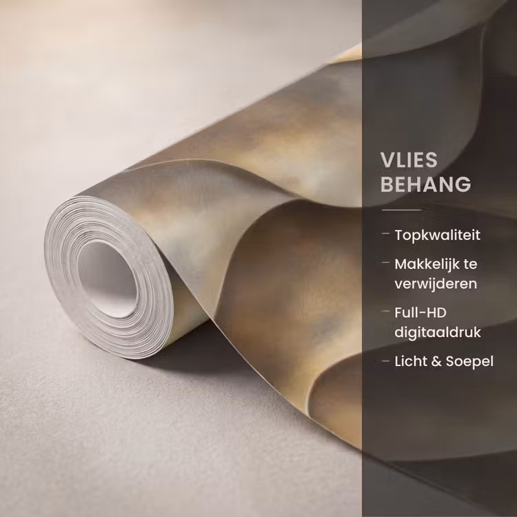 Behang - Abstract - Antiek - Goud — 3