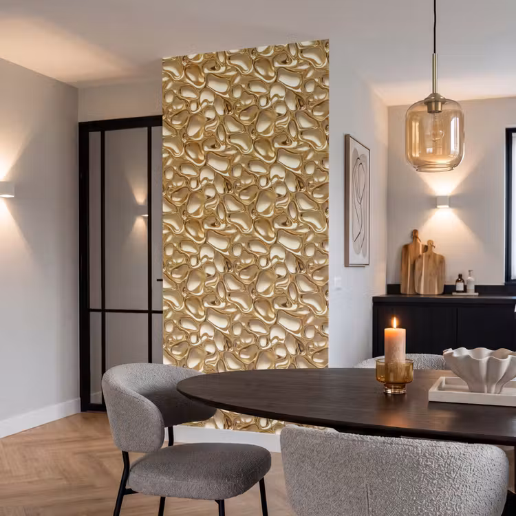 Behang - Abstract - Modern - Goud — 5