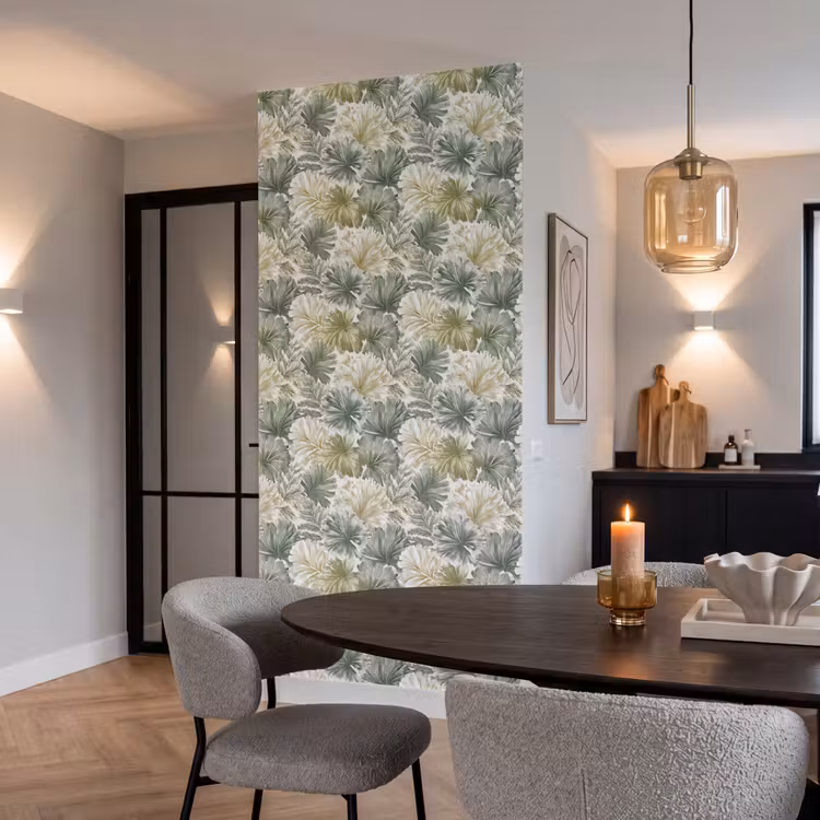 Behang - Bladeren - Botanisch - Groen — 5