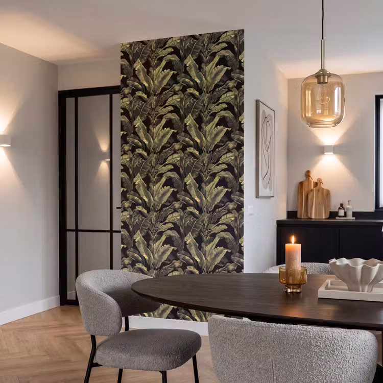 Behang - Botanisch - Bladeren - Groen — 5