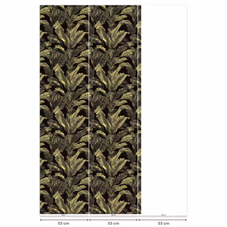 Behang - Botanisch - Bladeren - Groen — 6