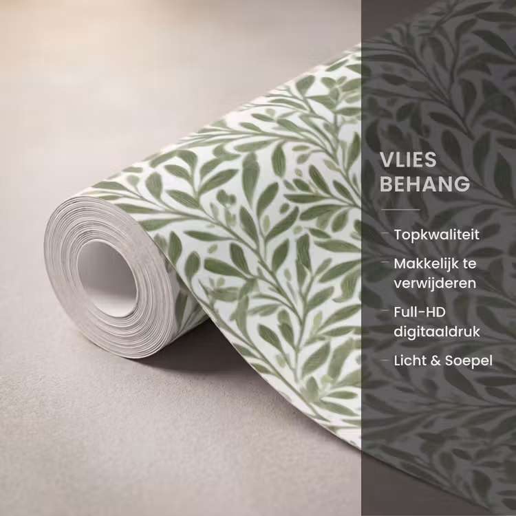 Behang - Botanisch - Takken - Groen — 3