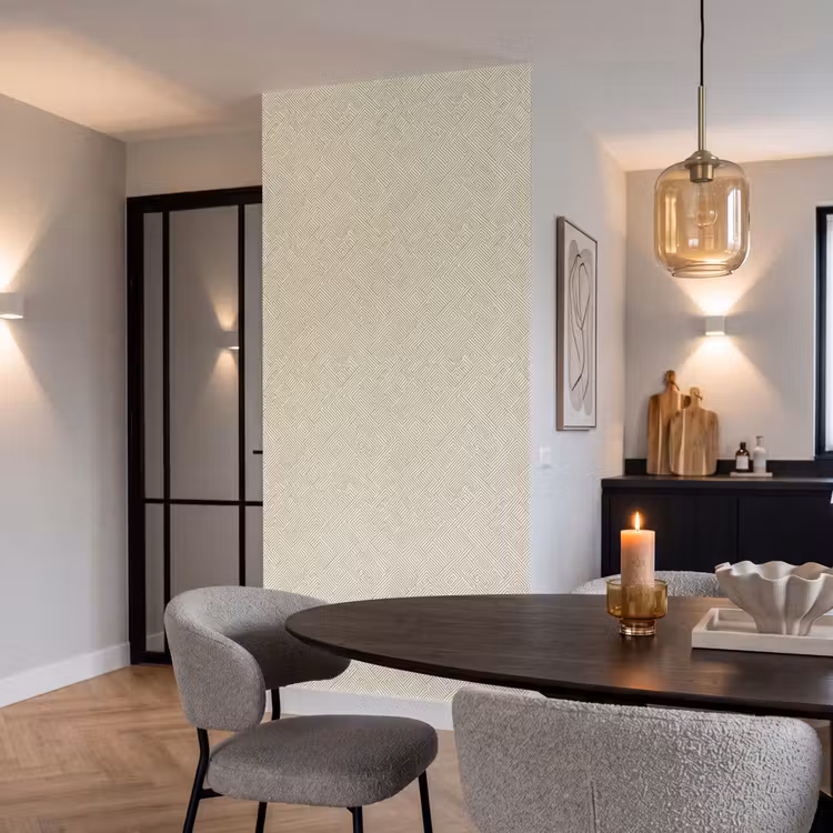 Behang - Geometrisch - Lijnen - Groen — 5