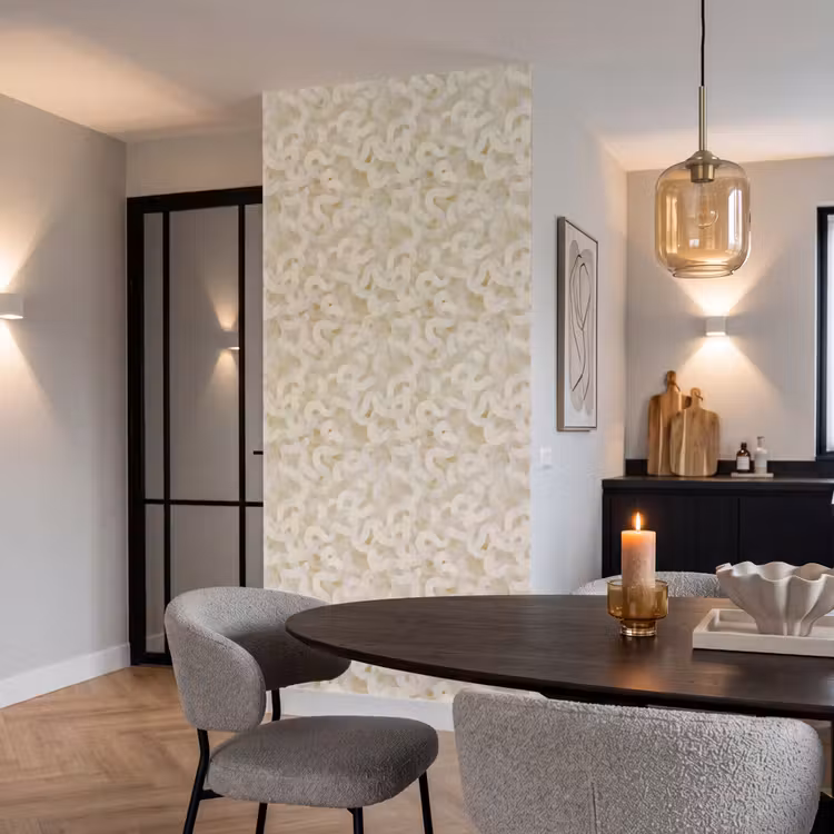 Behang - Abstract - Lijnen - Beige — 5