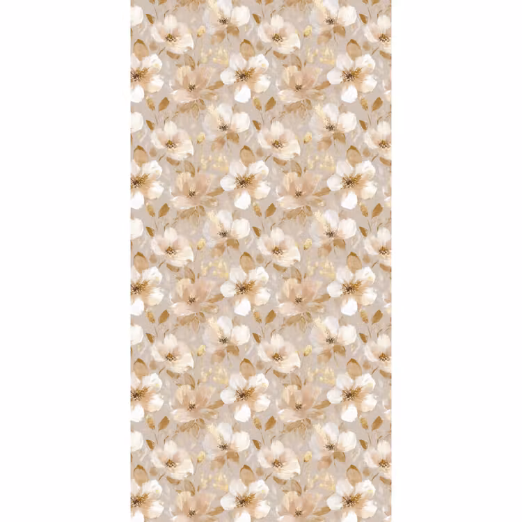 Behang - Bloemen - artistiek - Goud — 2