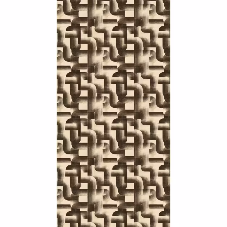 Behang - Abstract - Retro - Zwart — 2