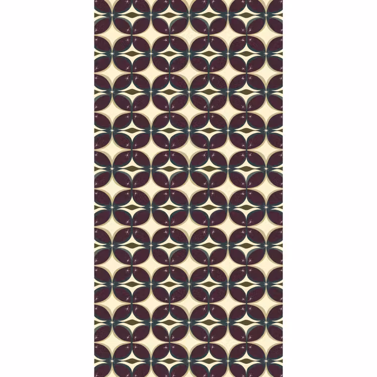 Behang - Cirkel - Retro - Kleurrijk — 2