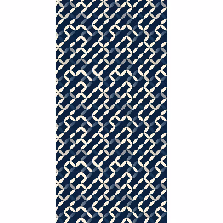 Behang - Abstract - Patroon - Blauw — 2