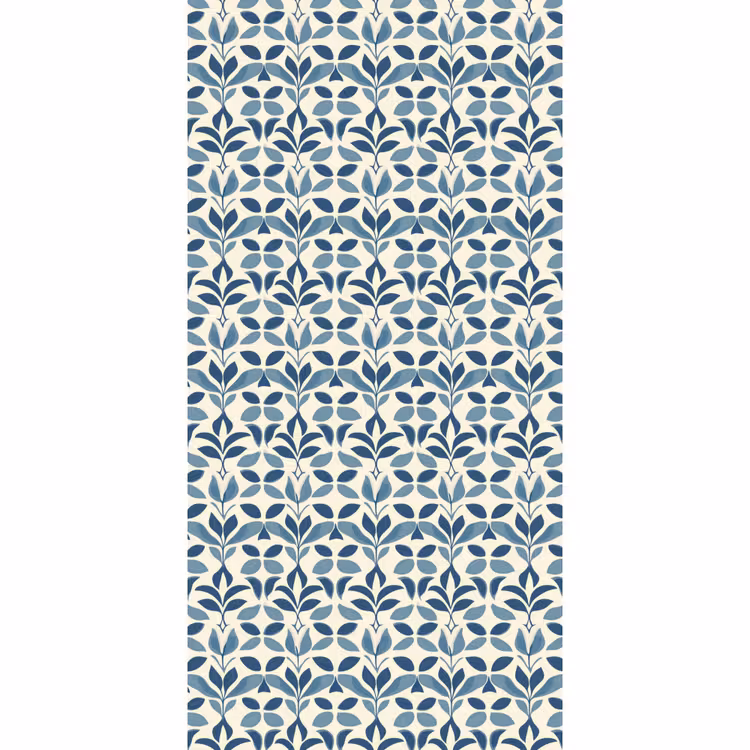 Behang - Flora - Modern - Blauw — 2