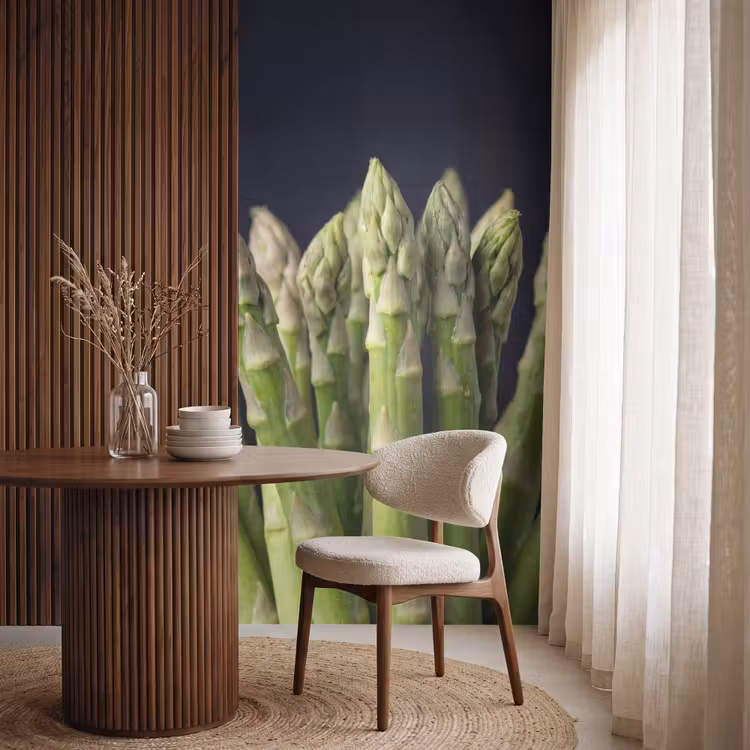 Behang - Asperges - Groen - Zwart — 4