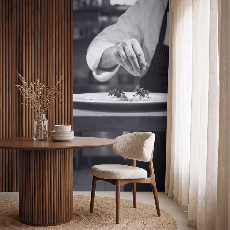 Behang - Chef - Garnering - Gerecht — 4