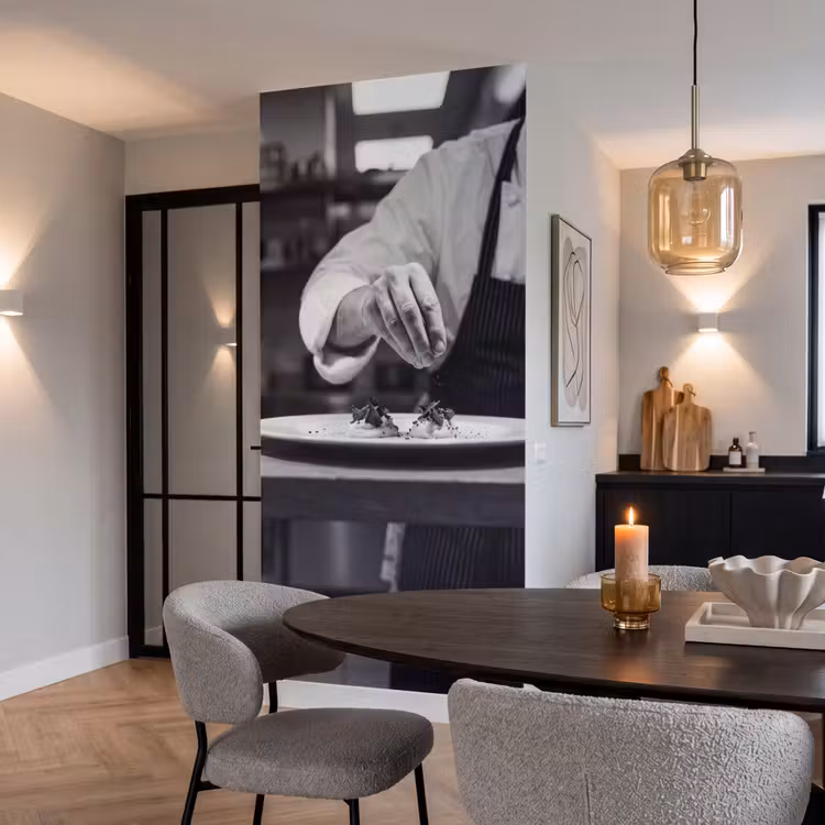 Behang - Chef - Garnering - Gerecht — 5