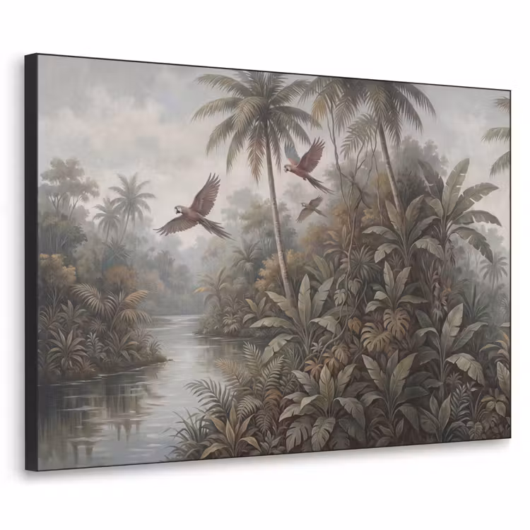 Art Frame - Vogel - Vliegend - Tropisch - Landschap - Klassiek — 1