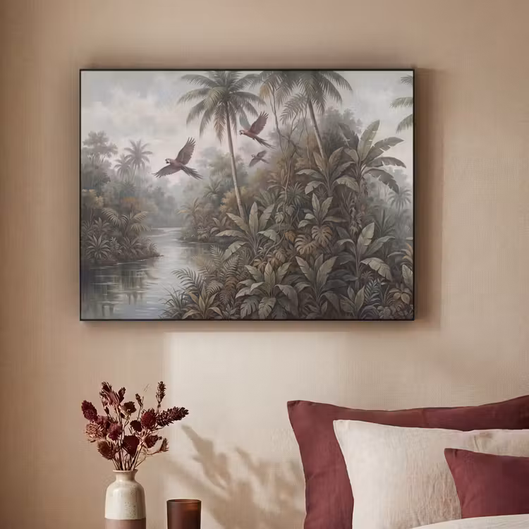 Art Frame - Vogel - Vliegend - Tropisch - Landschap - Klassiek — 2