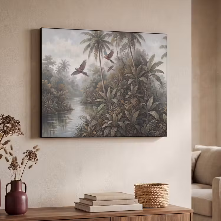 Art Frame - Vogel - Vliegend - Tropisch - Landschap - Klassiek — 4