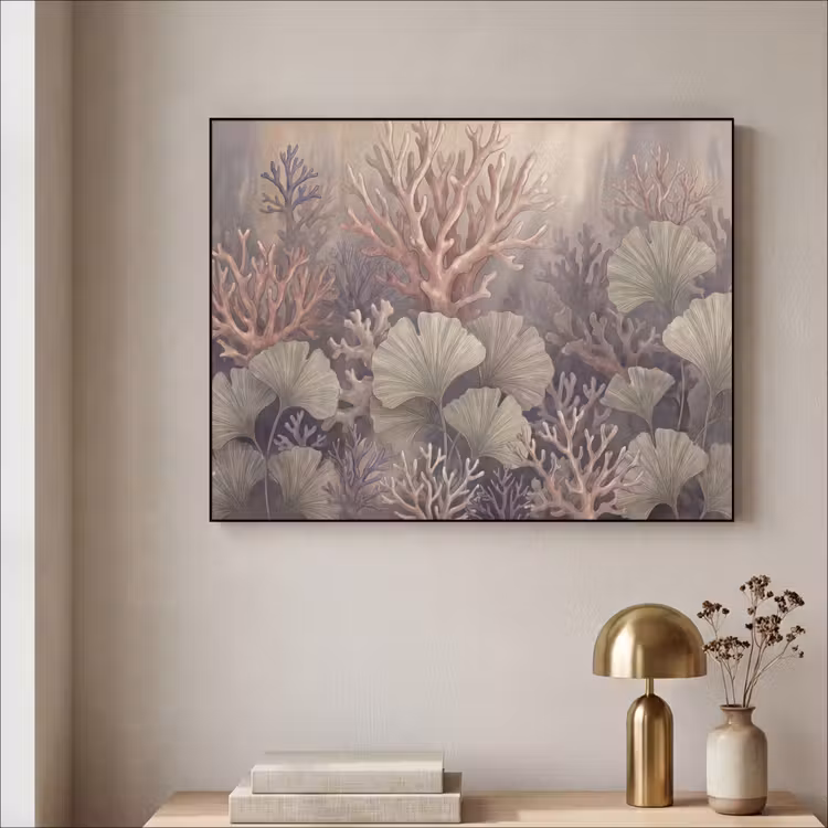 Art Frame - Plant - Bladeren - Zee - Illustratie - Groen — 3