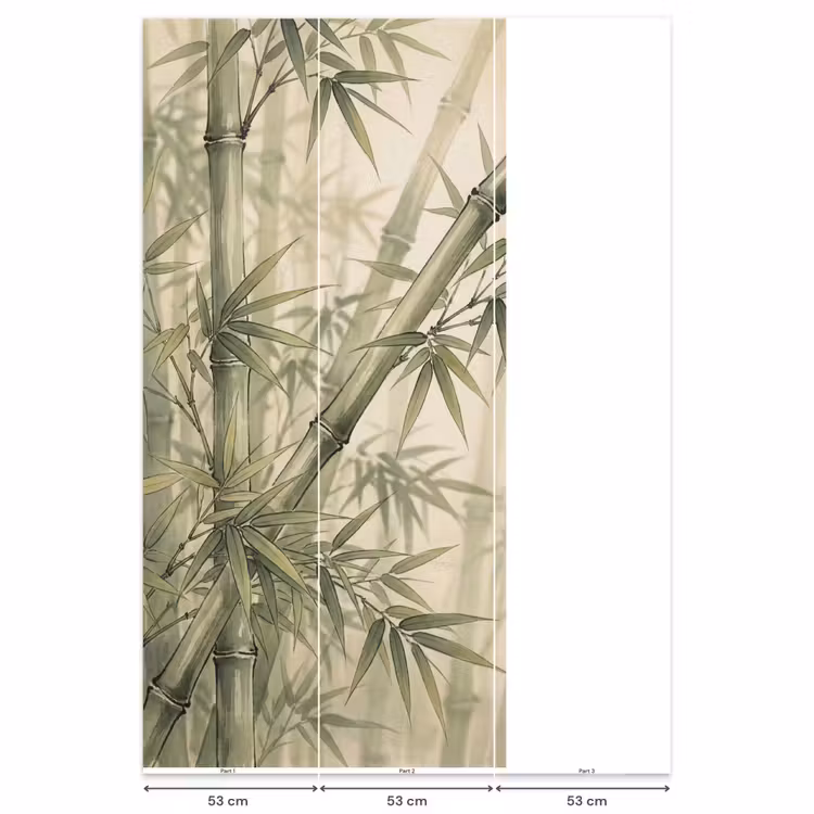 Behang - Bamboe - Bladeren - Aziatisch - Groen - Natuur — 6