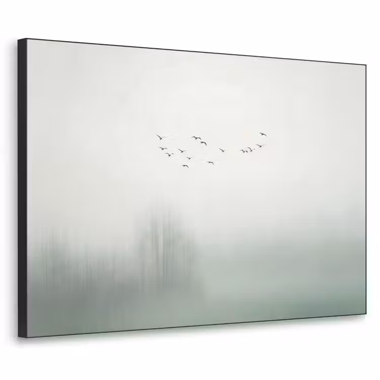 Art Frame - Vogel - Vlucht - Natuur - Minimalistisch — 1