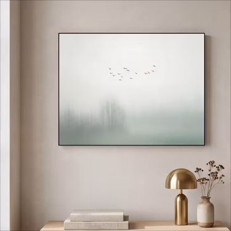 Art Frame - Vogel - Vlucht - Natuur - Minimalistisch — 3