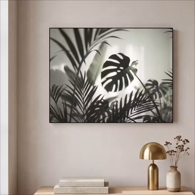 Art Frame - Planten - Bladeren - Natuur - Minimalistisch - Groen — 3