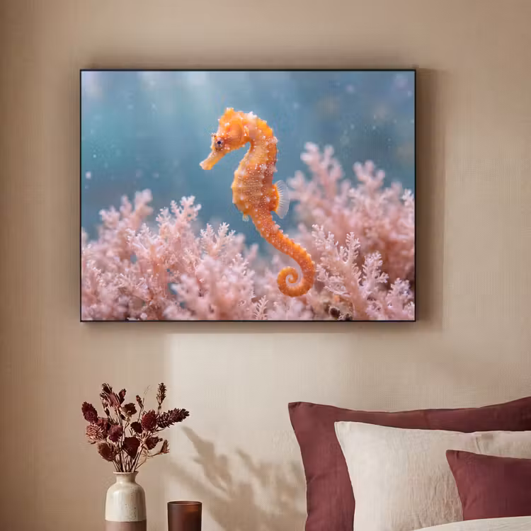 Art Frame - Vis - Koraal - Oceaan - Macro - Oranje — 2