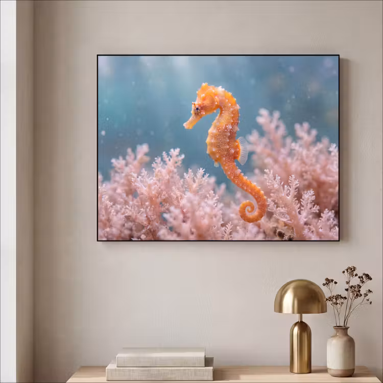 Art Frame - Vis - Koraal - Oceaan - Macro - Oranje — 3