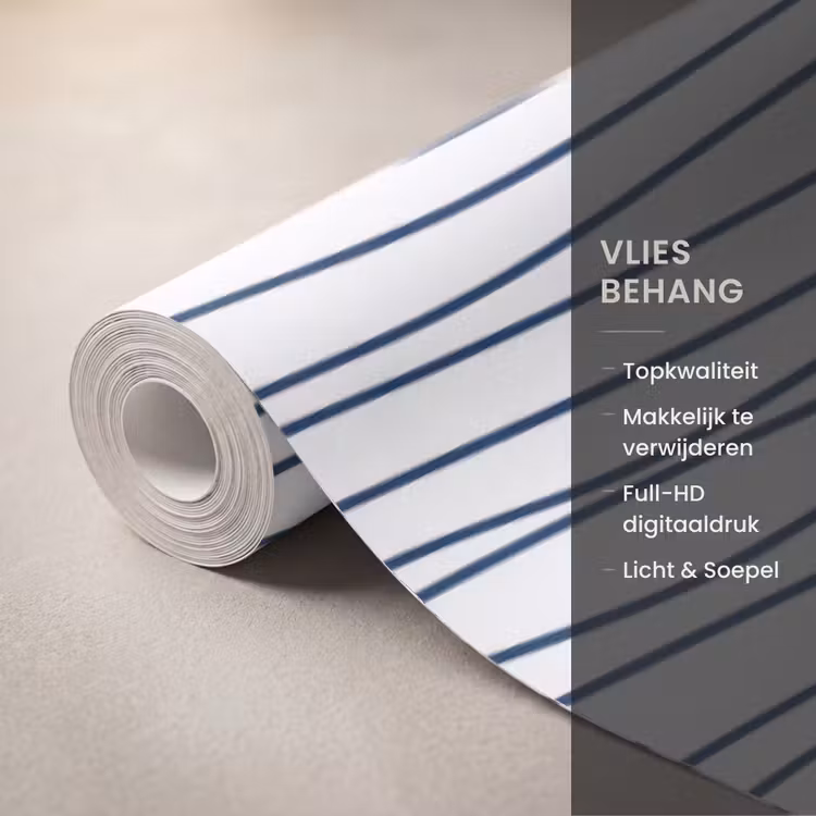 Behang - Boot - Water - Rood - Illustratie - Minimalistisch — 3