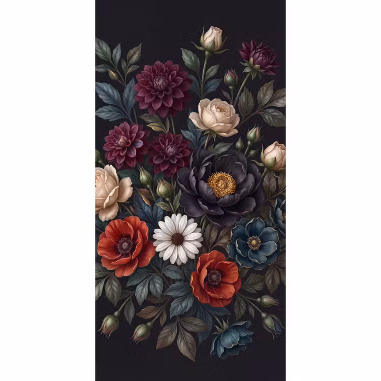 Behang - Bloemen - Boeket - Natuur - Klassiek - Weelderig — 2
