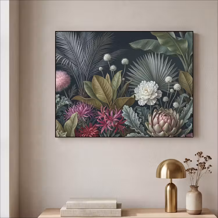 Art Frame - Planten - Tropisch - Botanisch - Donker - Groen — 3