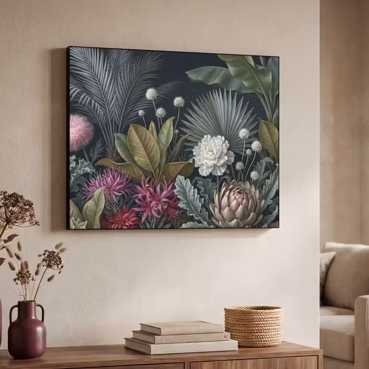 Art Frame - Planten - Tropisch - Botanisch - Donker - Groen — 4