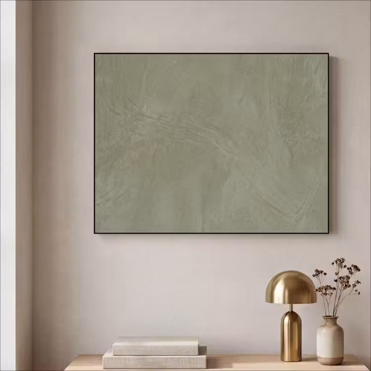 Art Frame - Textuur - Betonlook - Achtergrond - Modern - Groen — 3