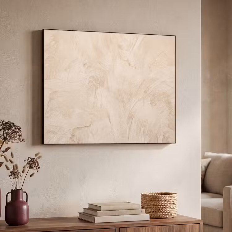 Art Frame - Textuur - Patroon - Abstract - Modern - Beige — 4