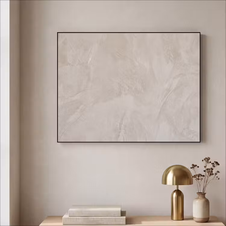 Art Frame - Textuur - Wand - Modern - Beige - Abstract — 3