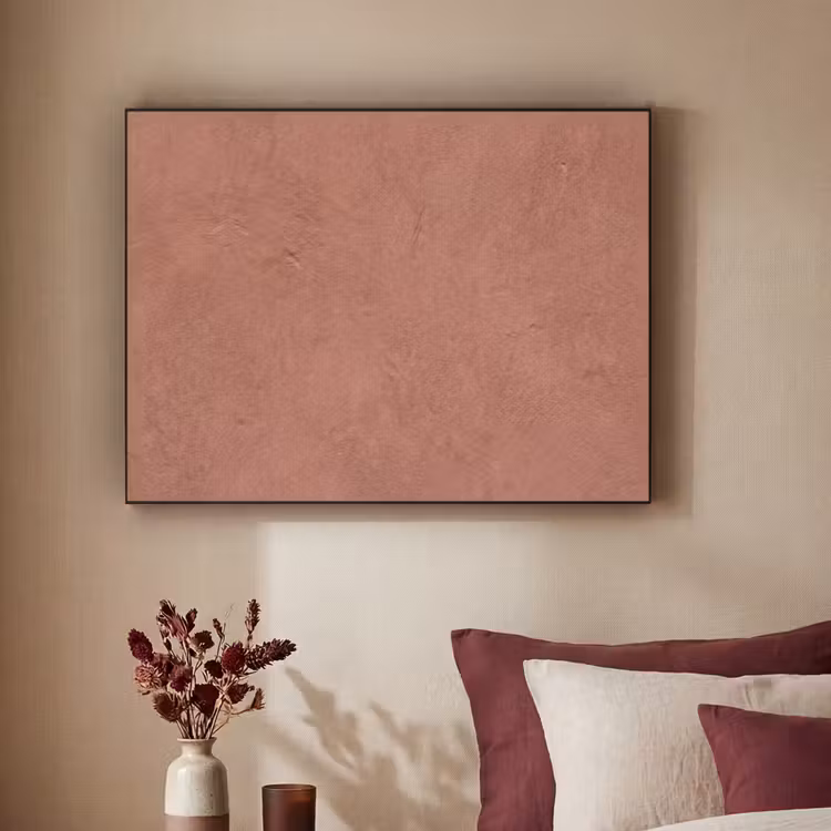 Art Frame - Textuur - Roodbruin - Grof - Modern — 2