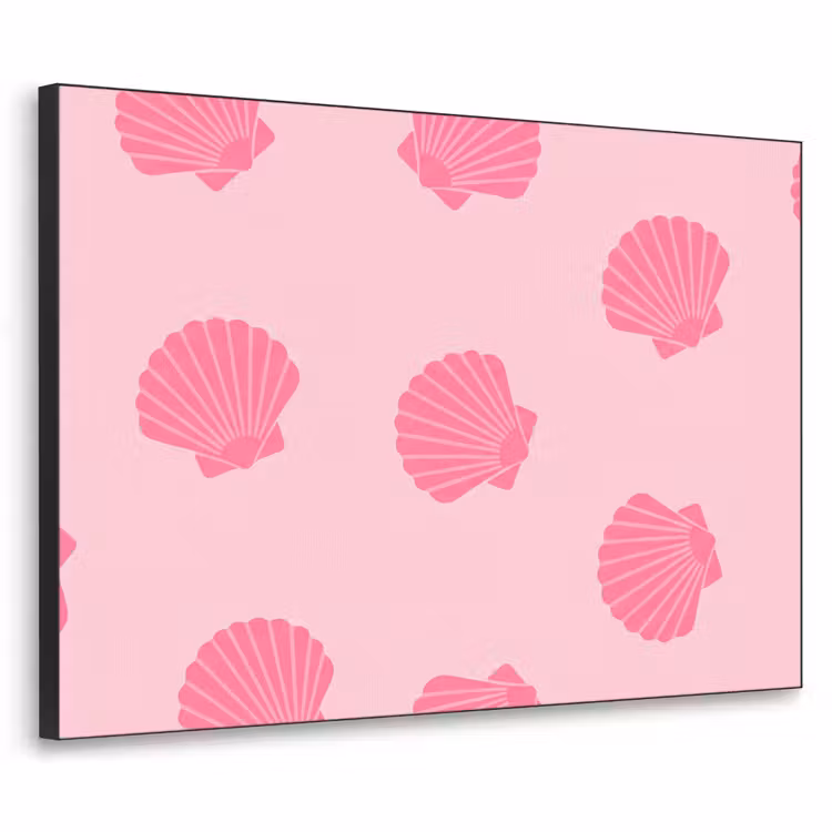 Art Frame - Schelp - Patroon - Zee - Modern - Roze — 1