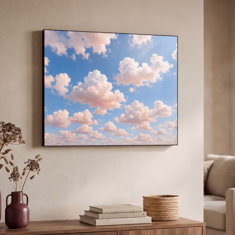 Art Frame - Wolken - Hemel - Natuur - Licht - Blauw — 4