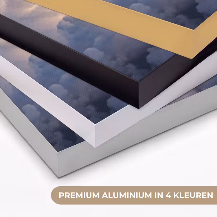 Art Frame - Wolken - Zonnestralen - Natuur - Wit — 5