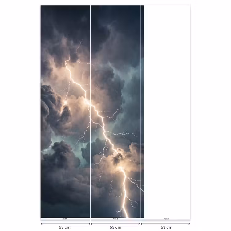 Behang - Bliksem - Storm - Natuur - Donker — 6