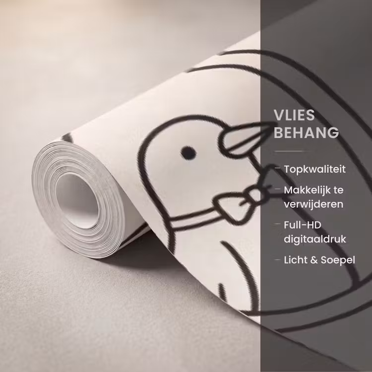 Behang - Dieren - Illustratie - Lijsten - Galerij - Speels — 3