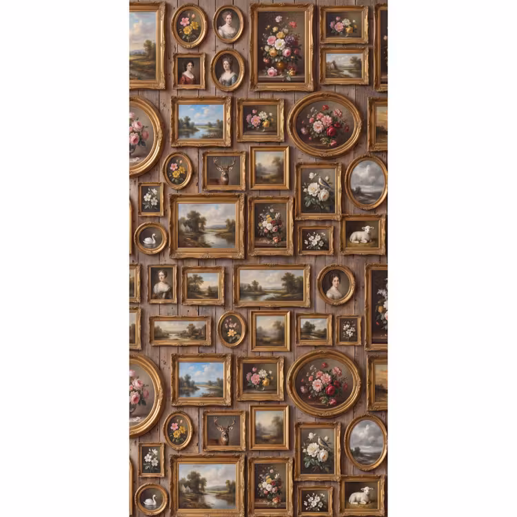 Behang - Bloemen - Rozen - Klassiek - Vaas - Kleurrijk — 2