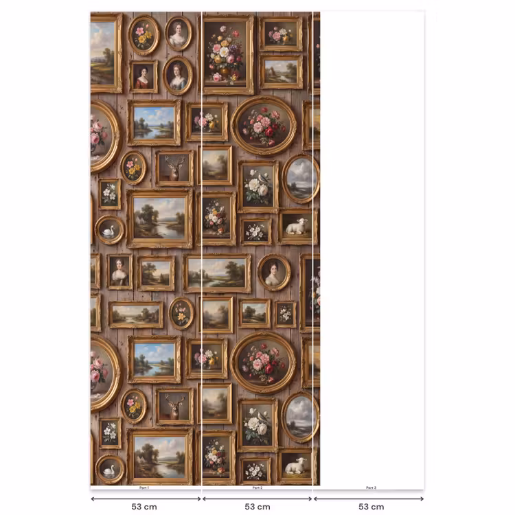 Behang - Bloemen - Rozen - Klassiek - Vaas - Kleurrijk — 6