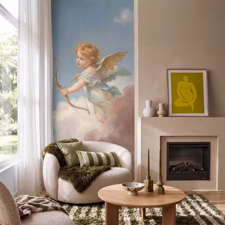 Behang - Engel - Pijl en boog - Mythologie - Klassiek — 1