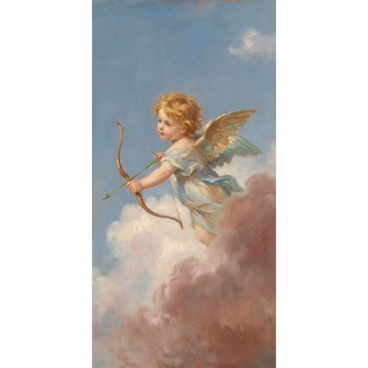 Behang - Engel - Pijl en boog - Mythologie - Klassiek — 2