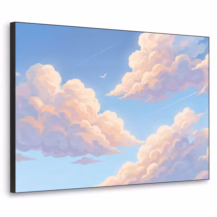 Art Frame - Wolken - Lucht - Natuur - Blauw — 1