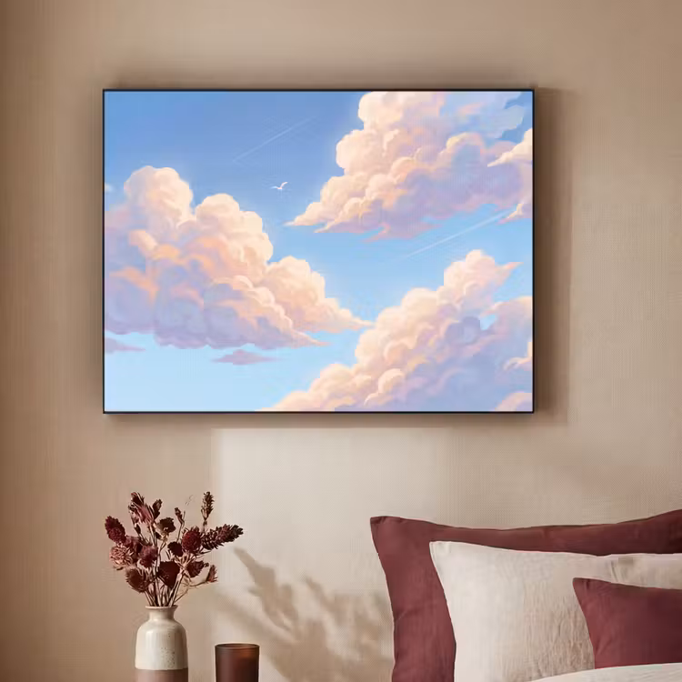 Art Frame - Wolken - Lucht - Natuur - Blauw — 2