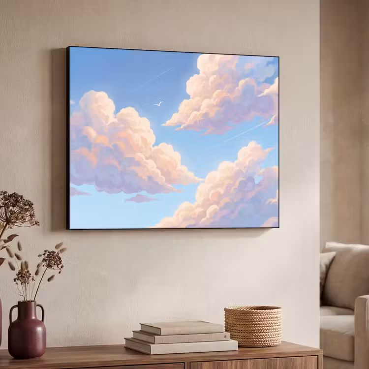 Art Frame - Wolken - Lucht - Natuur - Blauw — 4