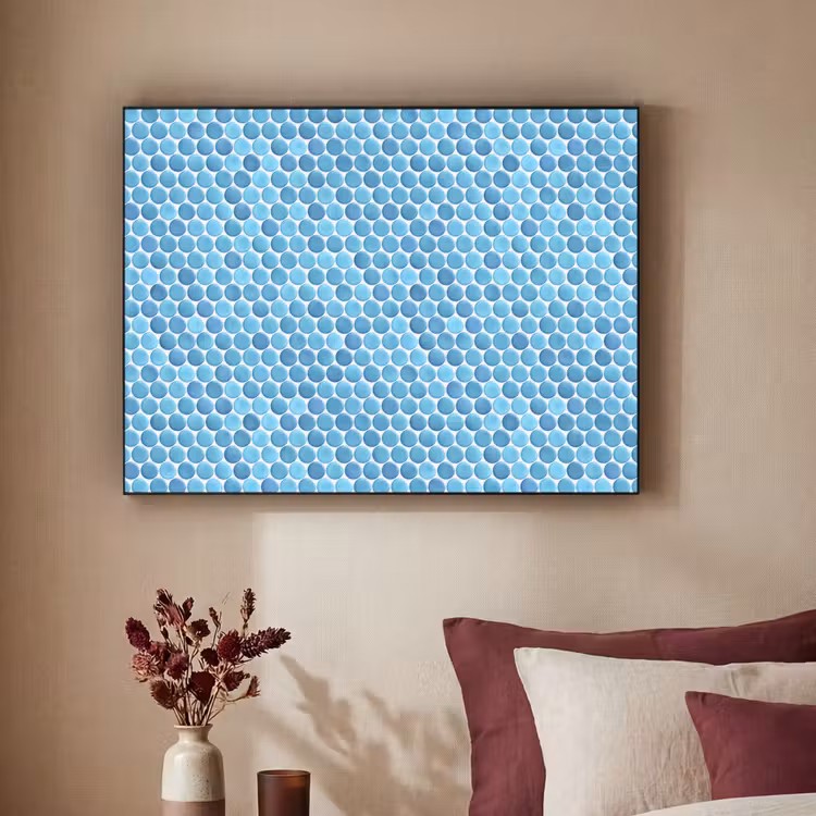 Art Frame - Penny - Mozaïek - Lichtblauw — 2